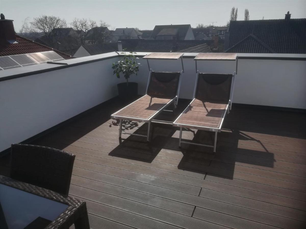 Penthouse Griemann 2 mit eigener großer Dachterrasse zum Relaxen! Illmitz Exterior foto